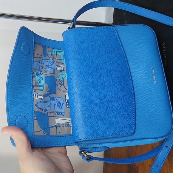 Brand NEW NO TAGS Vera Bradley Blue Crossbody Bag W DUST BAG - Picture 6 of 16